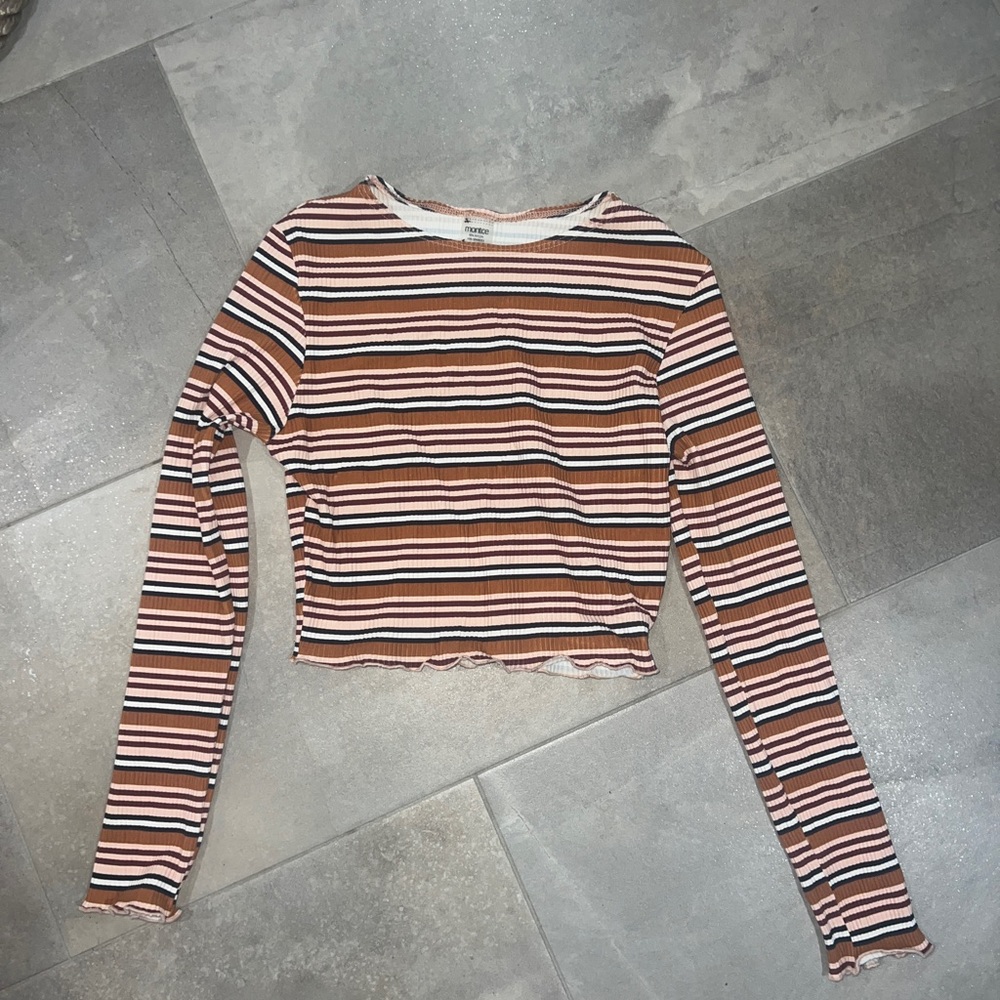 Montce swim Donna rib rash guard top size small